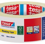tesa Kreppband Masking Tape 38,0 x 50,0 (mm x m) beige
