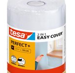 tesa Abdeckfolie EASY COVER® PERFECT+ M 55,0 x 33,0 (cm x m) transparent