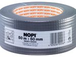 NOPI Gewebeband 50,0 mm x 50,0 m, silber