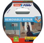 tesa Gewebeband ECO REPAIR 38,0 mm x 20,0 m, schwarz