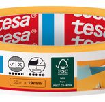 tesa Kreppband PERFECT+ 19,0 x 50,0 (mm x m) orange