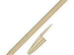 BIC® Kugelschreiber Cristal Glace gold, Schreibfarbe: Blau