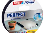tesa Gewebeband PERFECT 19,0 mm x 25,0 m, schwarz