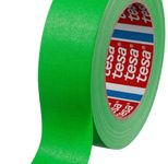 tesa Gewebeband 4671 Neon 50,0 mm x 25,0 m, Neongrün