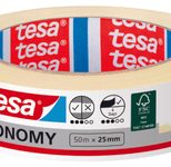 tesa Kreppband ECONOMY 25,0 x 50,0 (mm x m) beige