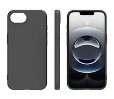 4smarts TPU Hülle für iPhone 17e / 16e, schwarz