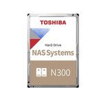 Toshiba BULK N300 NAS HDD - 8 TB