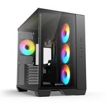 Sharkoon PC-Gehäuse Steel Shark ATX Midi-Tower schwarz