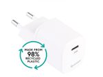 eSTUFF INFINITE 20W USB-C Ladegerät EU PD Bulkware, grau