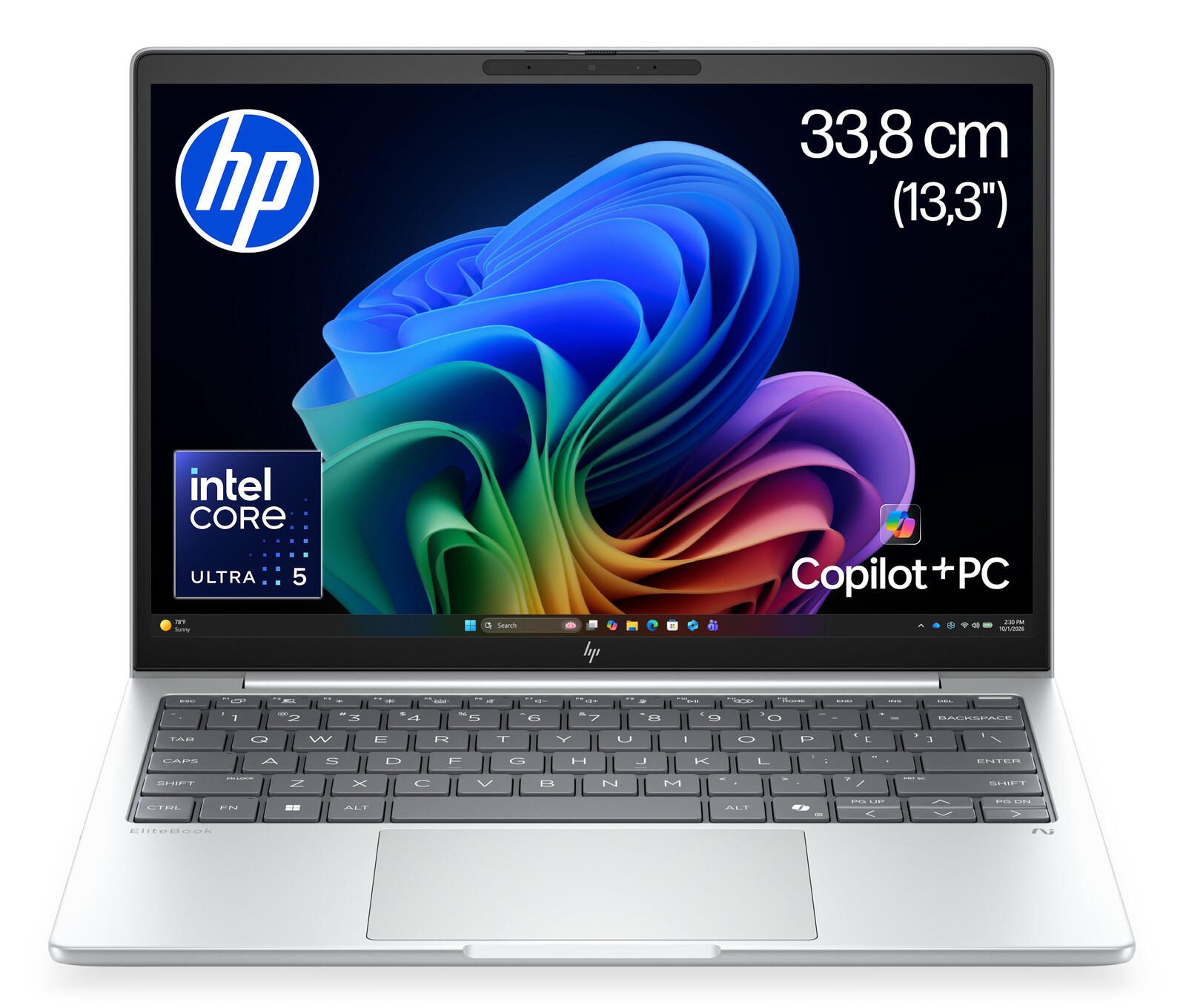 HP EliteBook 8 G2i 13 Intel® Core™ Ultra 5 325 Notebook Next Gen AI PC 33,8 cm (13.3") video preview