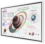 Samsung Flip Pro WM65B Flipchart 165 cm 65 Zoll inkl. Neomounts MOVE Go Flip FL50-515WH1 rotierbarer Rollwagen