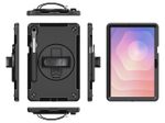 eSTUFF OHIO Defender Hülle für Galaxy Tab S10FE+ schwarz