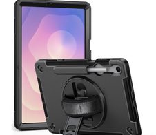 eSTUFF OHIO Defender Hülle für Galaxy Tab S10FE+ schwarz