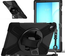 eSTUFF AUSTIN - Hintere Abdeckung für Samsung Galaxy Tab S10 FE+ schwarz