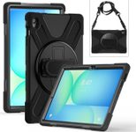 eSTUFF AUSTIN - Hintere Abdeckung für Samsung Galaxy Tab S10 FE+ schwarz