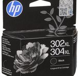 HP Original 302/304XL Druckerpatronen - schwarz B7RT9AE