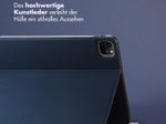 Accezz Classic Klapphülle für das Apple iPad Pro 12.9 (2020/2021/2022) - Dunkelblau