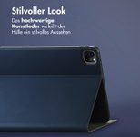 Accezz Classic Klapphülle für das Apple iPad Pro 12.9 (2020/2021/2022) - Dunkelblau