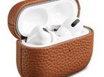 Accezz Echtleder Case für das  Apple AirPods Pro 2 - Cognac