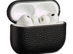 Accezz Echtleder Case für das  Apple Airpods Pro 3 - Schwarz