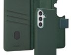 Accezz 2-in-1 Klapphülle aus Leder mit MagSafe für das Samsung Galaxy S26 Plus - Cedar Green
