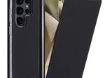 Accezz Flip Case für das Samsung Galaxy S25 Ultra - Schwarz