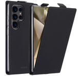 Accezz Flip Case für das Samsung Galaxy S25 Ultra - Schwarz
