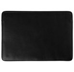 Accezz Leather Laptop Hülle fur das Apple MacBook 16 Zoll - Laptop Sleeve - Schwarz
