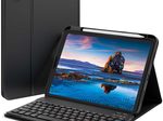Accezz Bluetooth Keyboard Bookcase für das Apple iPad 11 (2025) A16 / iPad 10 (2022) 10.9"- QWERTZ / DE - Schwarz
