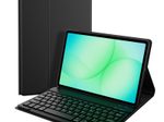 Accezz Bluetooth Keyboard Klapphülle für das Samsung Galaxy Tab A11 Plus - QWERTZ / DE - Schwarz