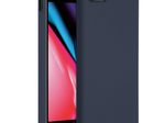 Accezz Liquid Silikoncase für das Apple iPhone SE (2022 / 2020) / 8 / 7 - Dunkelblau