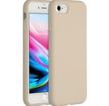 Accezz Liquid Silikoncase für das Apple iPhone SE (2022 / 2020) / 8 / 7 - Stone
