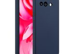 Accezz Liquid Silikoncase für das Google Pixel 9A - Dunkelblau