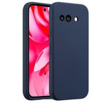 Accezz Liquid Silikoncase für das Google Pixel 9A - Dunkelblau