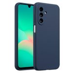 Accezz Liquid Silikoncase für das Samsung Galaxy A26 - Dunkelblau