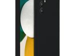 Accezz Liquid Silikoncase für das Samsung Galaxy A34 (5G) - Schwarz