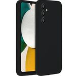 Accezz Liquid Silikoncase für das Samsung Galaxy A34 (5G) - Schwarz