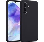 Accezz Liquid Silikoncase für das Samsung Galaxy A36 / A56 - Schwarz