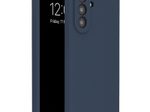 Accezz Liquid Silikoncase für das Samsung Galaxy A37 (5G) - Dunkelblau