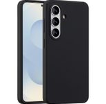 Accezz Liquid Silikoncase mit MagSafe für das Samsung Galaxy S26 - Schwarz