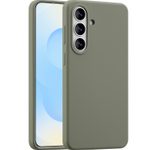 Accezz Liquid Silikoncase mit MagSafe für das Samsung Galaxy S26 Plus - Cooper Green