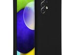 Accezz Liquid Silikoncase für das Samsung Galaxy A53 - Schwarz