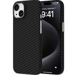 Accezz MagSafe Kevlar® Hülle für das Apple iPhone 15 - Schwarz