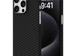 Accezz MagSafe Kevlar® Hülle für das Apple iPhone 15 Pro - Schwarz