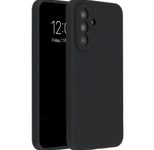 Accezz Liquid Silikoncase für das Samsung Galaxy A57 (5G) - Schwarz
