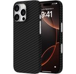 Accezz MagSafe Kevlar® Hülle für das Apple iPhone 16 Pro - Schwarz