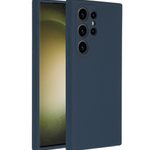 Accezz Liquid Silikoncase für das Samsung Galaxy S24 Ultra - Dunkelblau