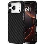 Accezz MagSafe Kevlar® Hülle für das Apple iPhone 17 Pro - Schwarz