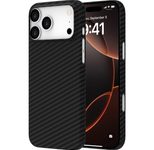 Accezz MagSafe Kevlar® Hülle für das Apple iPhone 17 Pro Max - Schwarz