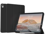 Accezz Smarte Klapphülle aus Silikon für das Apple iPad 11 (2025) 11 Zoll A16 / iPad 10 (2022) 10.9 Zoll - Schwarz